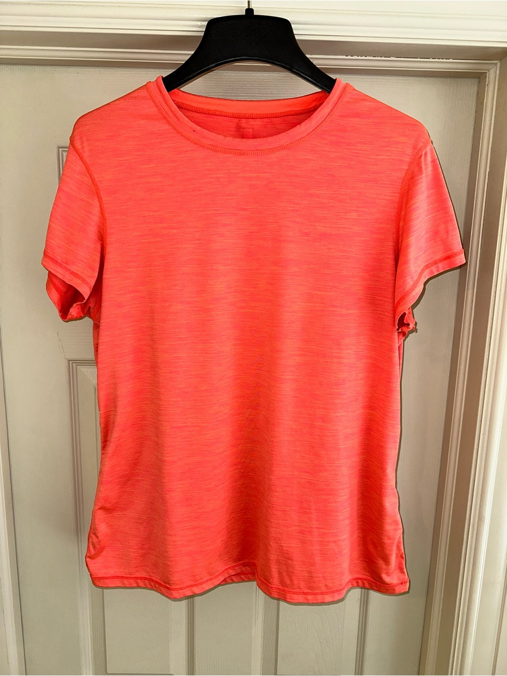 Women's Mountain Warehouse Short Sleeve Crewneck Top in Heather Coral